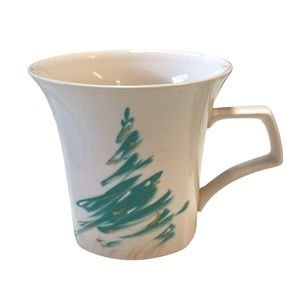 Vintage Evergreen Nikko Japan Christmas Tree Mug